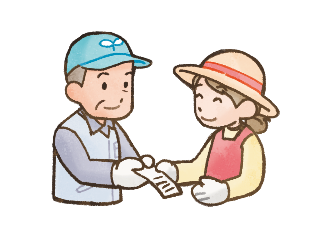 利用者との契約【農業体験農園】